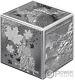 Most Famouse Bullion 3d Cube 1 Kg Kilo Silver Coin 10 Pounds Gibraltar 2022
