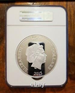 Mickey Mouse Disney Steamboat Willie 2015 1kilo Niue $100 Silver Coin Pf 70 Uc