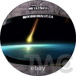 Muonionalusta Meteorite 1 kilo UNC Pure Meteorite Coin 50$ Niue 2021