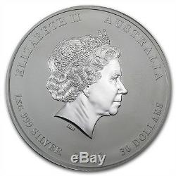 Perth Mint Australia $30 Lunar Series II Dragon 2012 1 kg kilo. 999 Silver Coin