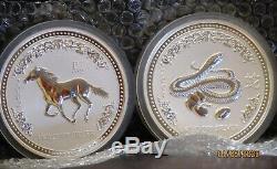 Perth Mint Lunar Series I Kilo Coin 12 PC Set. Once in a Lifetime Acquisition
