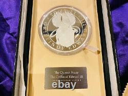 Queen's Beasts 1 Kilo Silver Proof Griffin 43 Out Of 70 Minted! Rare