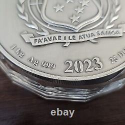 Quidditch Harry Potter Multiple Layer 1 kilo Silver Coin 25$ Samoa 2023