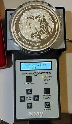 Rare 2012 Australia 999 Silver Lunar Dragon Proof 1 Kilo Mintage 500