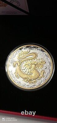 Royal Canadian Mint 2020 1/2 Kilo Lucky Dragon 999 Fine Silver Coin