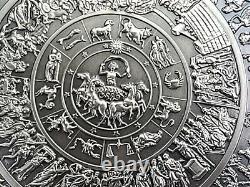 S. Korea Achilles Shield 1 Kilo Silver Stacker Concave/Dome Coin #30/333 Mintage