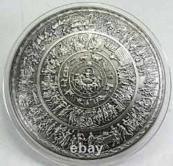 S. Korea Achilles Shield 1 Kilo Silver Stacker Concave/Dome CoinLow 333 Mintage