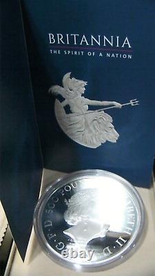 Silver Coins 2019 Britannia 1 Kilo Solid Proof£500 Coin An Absolute Gem