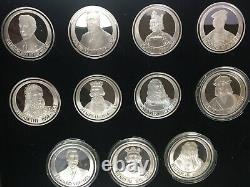 Silver Coins & Bar KINGS & QUEENS BRITISH ISLES. 925 2 kg 999 1.8kg 999 Kilo