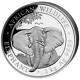 Somalia 2.000 Sh. 2021 Elefant African Wildlife Anlagemünze 1 Kilo Silber St