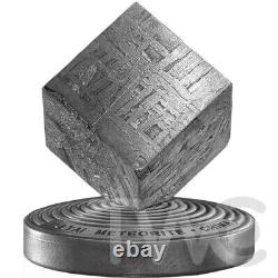 Space Cube Cube Coin 1 kilo Antique finish Coin 500 Cedis Republic of Ghana 2023
