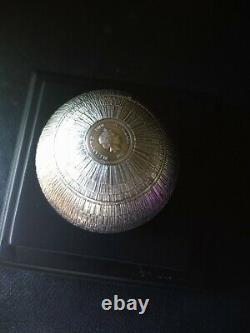 Star Wars DEATH STAR Niue 100 dollars 2021 1 Kilo kg silver coin only 299 Minted