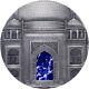 Taj Mahal Masterpieces In Stone 1 Kilo Antique Finish Silver Coin 100$ Fiji 2014