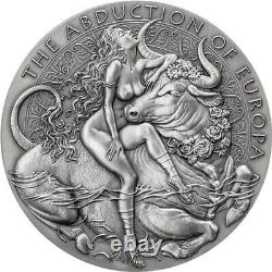The Abduction of Europa Celestial Beauty 1 Kilo Silver Coin CFA Cameroon 2023