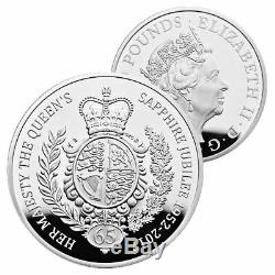 The Queen's Sapphire Jubilee 2017 United Kingdom Silver Proof Kilo Coin