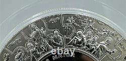 Tokelau 2014 Apostle James Iacobus Maior 1 Kilo Proof Puzzle Silver Coin