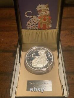 Tudor Beast Seymour Panther 2022 UK 1 Kilo Silver Proof Coin