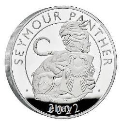 Tudor Beast Seymour Panther 2022 UK 1 Kilo Silver Proof Coin
