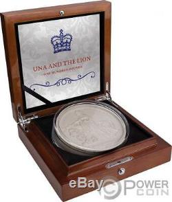 UNA AND THE LION 1 Kg Kilo Silver Coin 100£ Pounds Alderney 2019