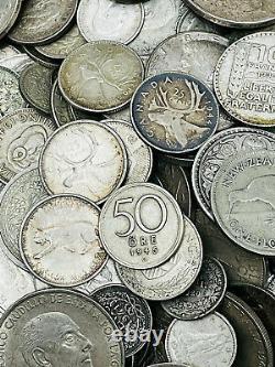World Silver Coins 1 Kilo Mixed Coins Highly Collectible and SCARCE FREE POST
