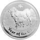 1 Kg De 2009 Année Lunaire Du Buffle Silver Coin