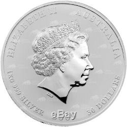 1 KG De 2009 Année Lunaire Du Buffle Silver Coin