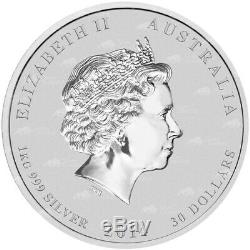 1 KG De 2014 Année Lunaire Du Cheval Silver Coin