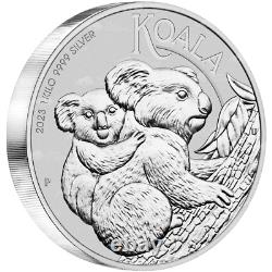 1 Kilo 2023 Pièce en argent de Koala australien de la Monnaie de Perth.
