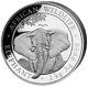 (1) Kilo Ag 2021 Somalie Eléphant Meilleure Conception Encore 32.15 Oz. 999 Pièce Silver