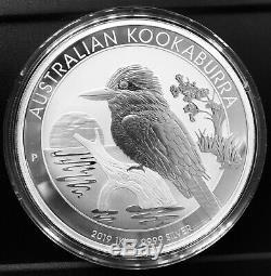 1 Kilo Argent Kookaburra Perth Mint. 9999 En Argent Fin (2019 Australie 30 $)