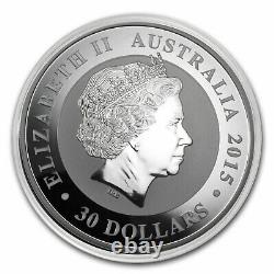 1 Kilo Australian Silver Kookaburra Bu (random Year) Sku#224509
