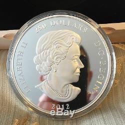 1 Kilo Fin Silver Coins Feuille D'érable Pour Toujours 500 Mintage (2016), 1200 (2012)