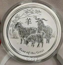 1 Kilo Silver Coin X Cycles De 12 Ans Zodiaque Chinois. 386 Oz 0.999 Argent Fin