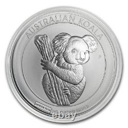 1 kilo d'argent australien Koala BE (Année aléatoire)