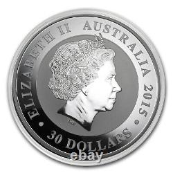 1 kilo d'argent australien Kookaburra BE (Année aléatoire)