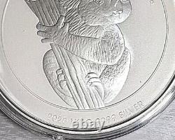 1 kilo d'argent fin australien Koala 2020.9999