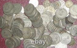 1 kilo de pièces d'argent australiennes de 1946 à 1963