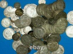 1 kilo de pièces d'argent australiennes en argent sterling.