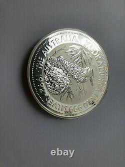 1992 1 Kilo Argent Australien Kookaburra. 999 Lingots De Pièces D’argent