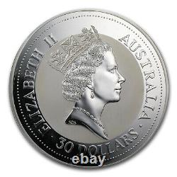 1993 Australie 1 kilo Argent Kookaburra BU