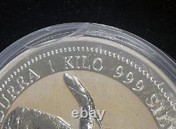1995 P $30 AUD Australie Kookaburra 1 Kilo. 999 Argent