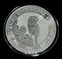1997 Australie Argent 32,15 Oz 1 Kilo Kookaburra Choix Mint Etat Preuve Comme