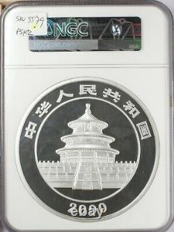 2000 China Proof 300 Yuan Kilo Silver Panda Ngc Pr69 Ultra Cameo Finest Classé