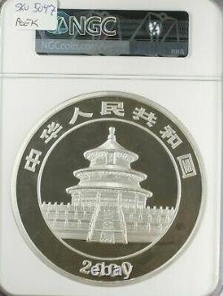 2000 Chine 1 Kilo D’argent Panda Proof 300 Yuan, Faible Menthe De 2000
