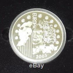 2003 France La Déesse Europa Énorme 1 Kilo KG 50 Euro Coin Argent
