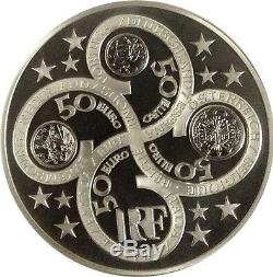 2003 France La Déesse Europa Énorme 1 Kilo KG 50 Euro Coin Argent Ngc Pf68 Rare