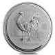 2005 1 Kilo D'argent Année Lunaire Du Coq Australian Perth Mint. 999 Pur