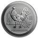 2005 Australie 1 Kilo Argent Année Du Coq Be