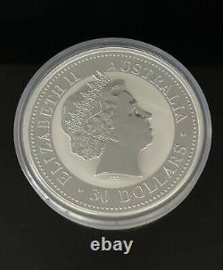 2007 Australien Kookaburra Argent Fine 1 Kilo Pièce Perth Mint Kilogramme 999