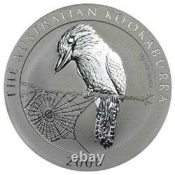2008 Australian Silver Kookaburra 1 Kilo Coin Perth Mint